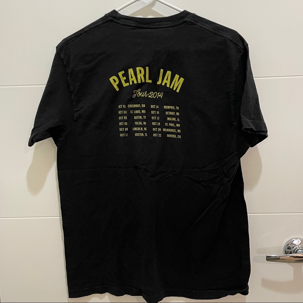 Pearl Jam 2014 Tour Shirt